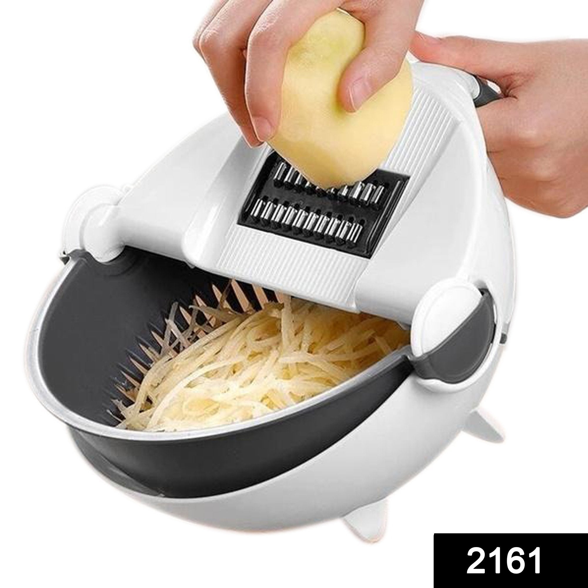 2161 10 in 1 Multifunctional Vegetable Fruits Cutter/Slicer Shredder with Rotating Drain Basket - SkyShopy 2161 10 in 1 Multifunctional Vegetable Fruits Cutter/Slicer Shredder with Rotating Drain Basket - SkyShopy